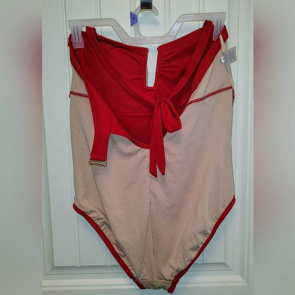 Women's U-Wire Full Coverage One Piece Swimsuit - Kona Sol sz. 18 - Picture 8 of 9